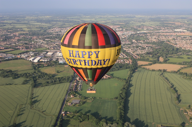 Birthday Hot Air Balloon Flight