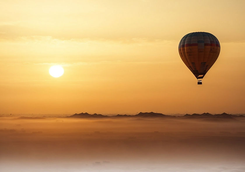 Sunset Hot Air Balloon Flight